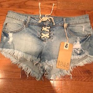 Billabong jean shorts